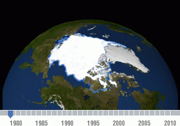 File:Arctic sea ice loss animation.gif